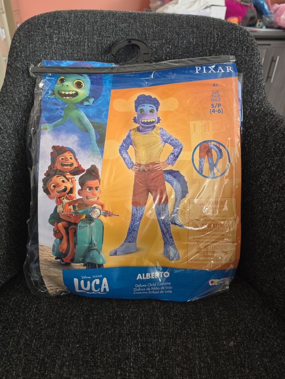 NIP Disguise Child S(4-6) Alberto Disney Pixar Luca Halloween Deluxe Costume